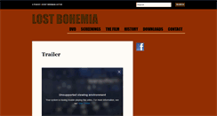 Desktop Screenshot of lostbohemia.com